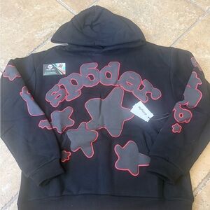 Black Beluga Spider Worldwide Hoodie